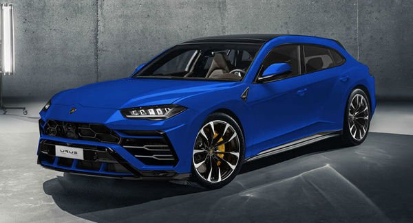 2018 Lamborghini Urus Blue