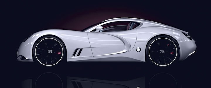 2016 Bugatti Chiron White