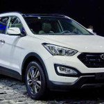 2016 Hyundai Santa Fe White
