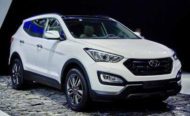 2016 Hyundai Santa Fe White