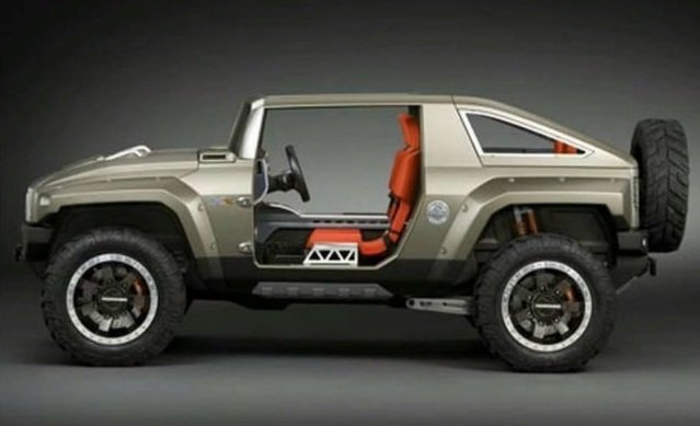2017 Hummer HX Concept Model