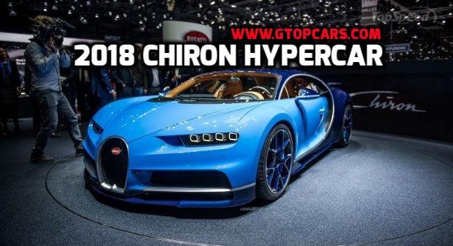 2018 Bugatti Chiron Hypercar