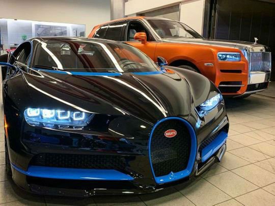 2020 Bugatti Chiron 50 Cent