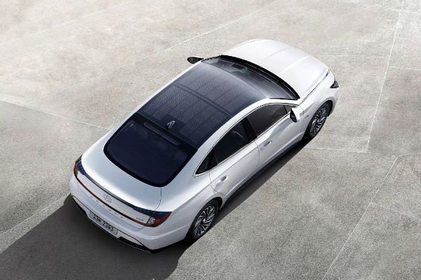 2020 Hyundai Sonata Hybrid Solar Roof