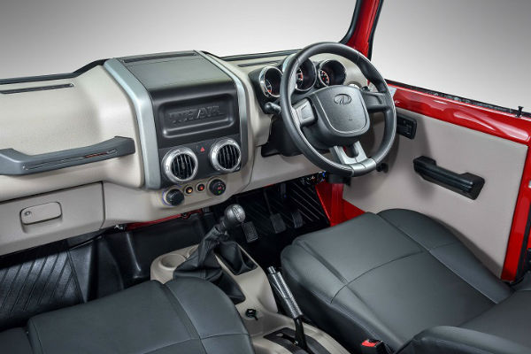 Mahindra Thar 2021 Interior