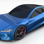 Tesla Roadster 2021 Blue