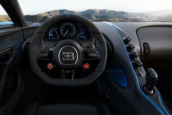 2021 Bugatti Chiron Interior