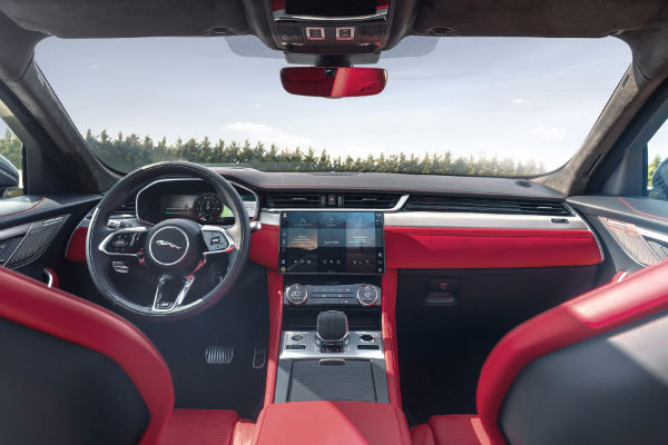 2021 Jaguar F-Type Interior