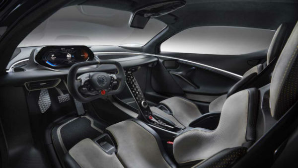 2021 Lotus Evija EV Interior