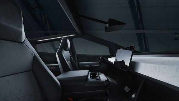 2021 Tesla Cybertruck Interior