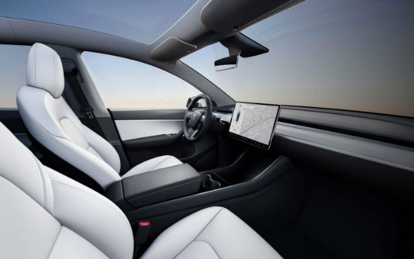 2021 Tesla Model Y Inside