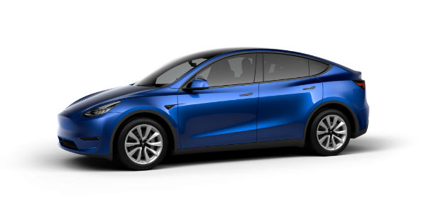 Tesla Model Y 2021 Blue