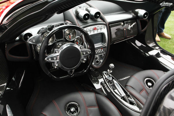 2022 Pagani Huayra Interior