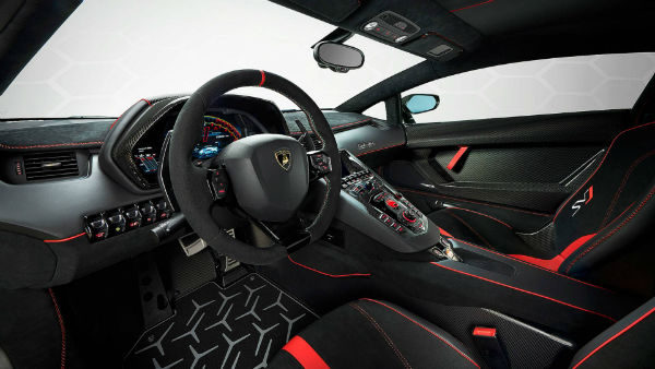 2022 Lamborghini Aventador Interior