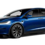 2022 Tesla Model X Blue