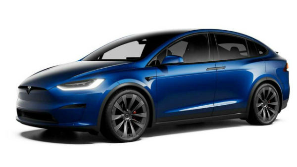 2022 Tesla Model X Blue