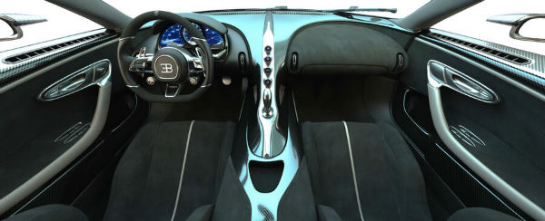 Bugatti Centodieci 2022 Interior