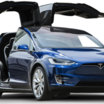 Tesla Model X 2022 Blue
