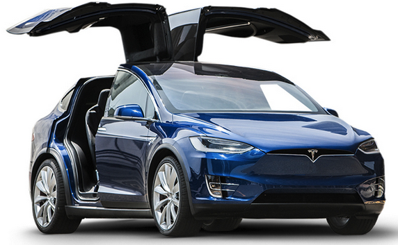 Tesla Model X 2022 Blue