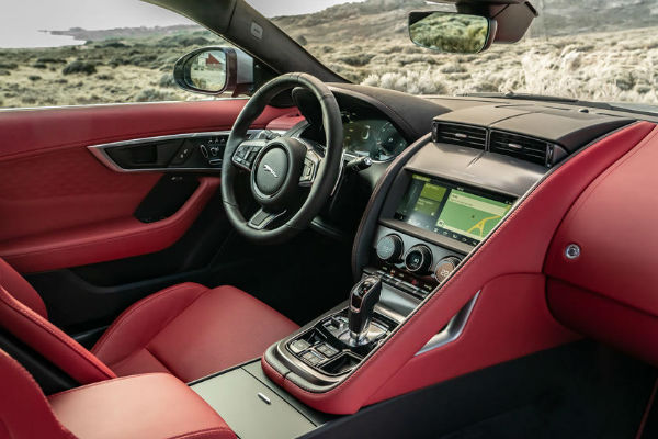 2022 Jaguar F-Type Interior