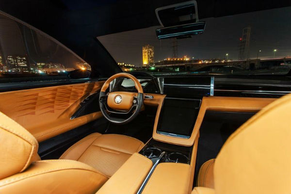 2023 Fisker EMotion Interior