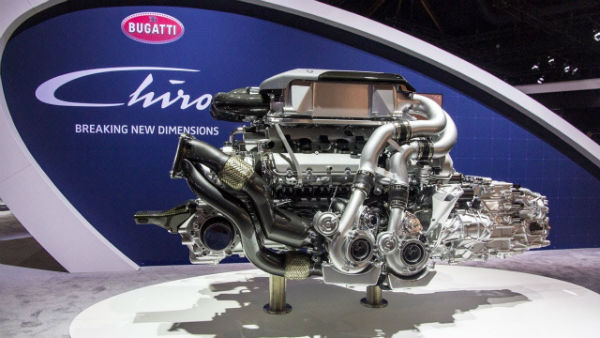 Bugatti Chiron Engine