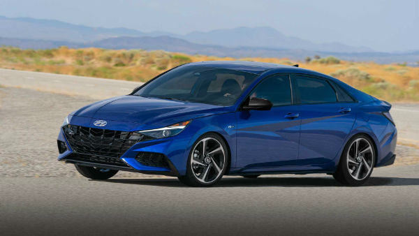 2023 Hyundai Elantra Hybrid Blue