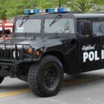 Hummer H1 Police Car