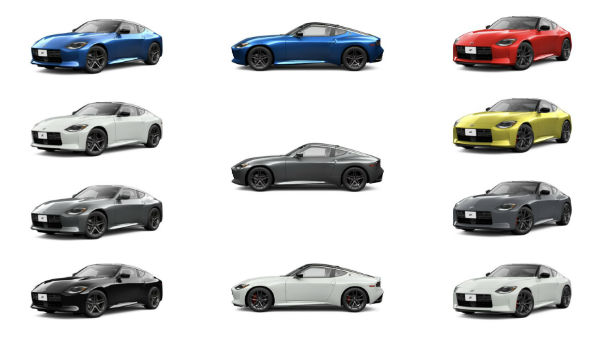 2023 Nissan z Colors