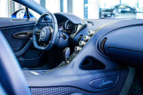 Bugatti Centodieci interior