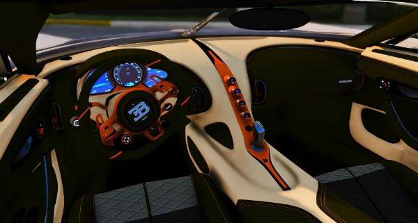 Bugatti La Voiture Noire Interior