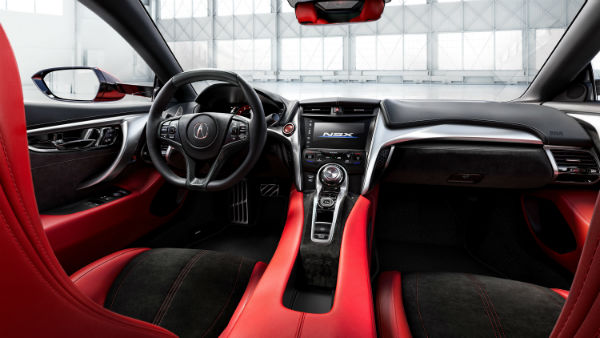 2017 Acura NSX Interior