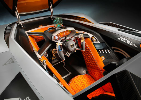2023 Lamborghini Egoista Interior