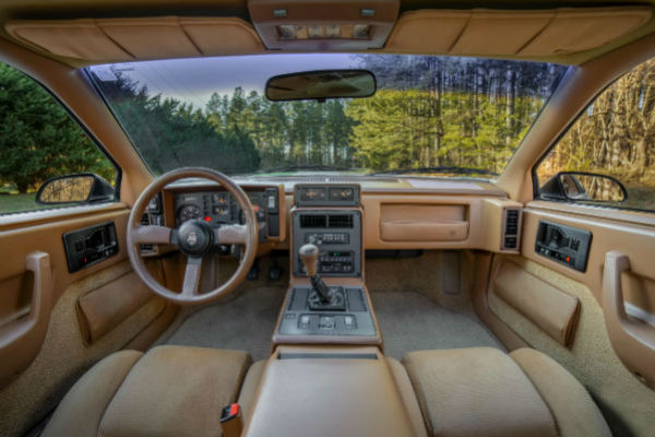 Pontiac Fiero GT Interior