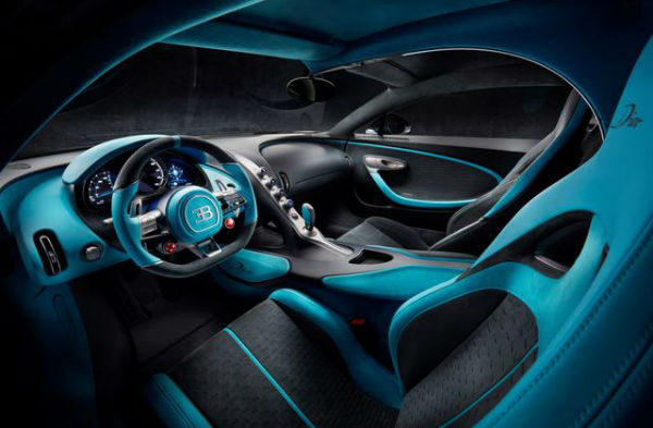 2024 Bugatti Divo Interior