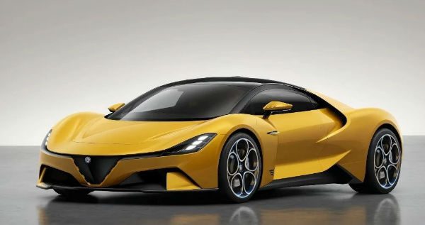 2028 Alfa Romeo 4e Car