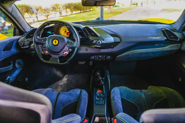 2025 Ferrari 488 Pista Spider Interior