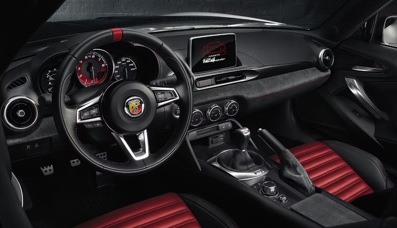 2025 Fiat 124 Spider Interior