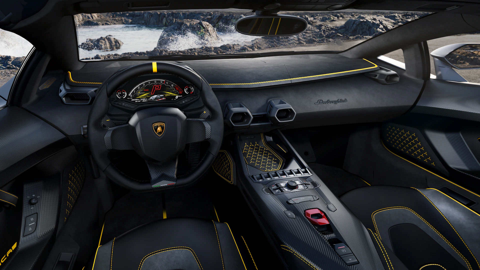 2025 Lamborghini Aventador Interior