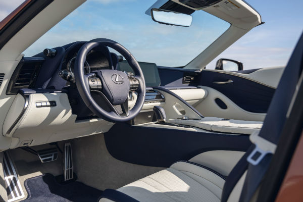 2025Lexus LC 500 Interior