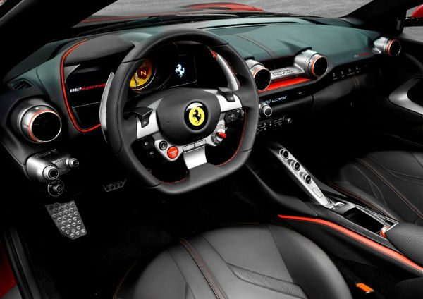 2026 Ferrari 812 GTS Interior