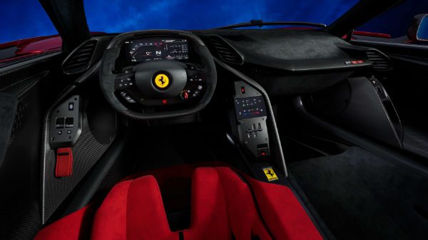 Ferrari Elettrica 2026 Interior
