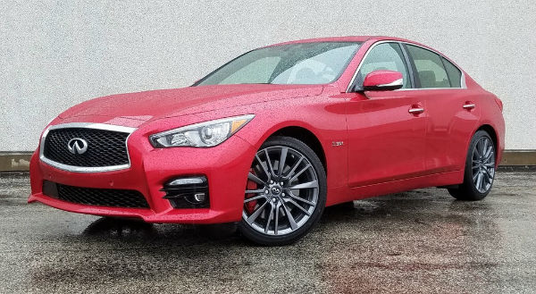 2027 Infiniti Q50 Red Sport