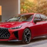 2028 Infiniti Q50 Red Sport Car