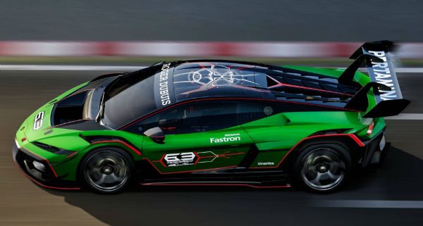 2027 Lamborghini Temerario Super Trofeo Car